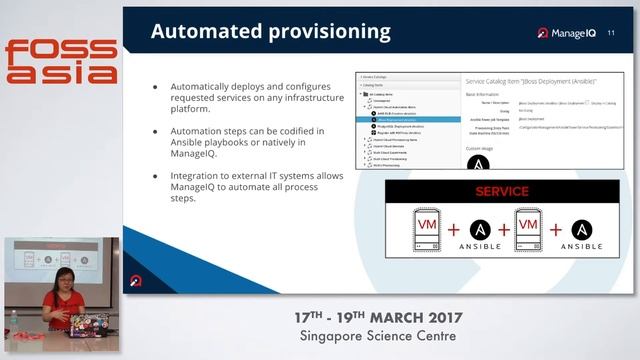 ManageIQ - the OS management platform for your hybrid IT environments - Carol Chen - FOSSASIA 2017 смотреть онлайн