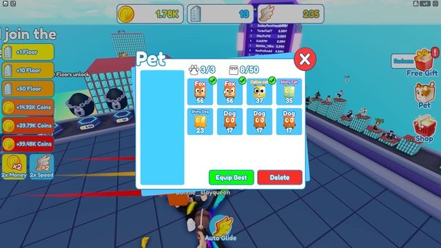 ROBLOX BUILD A TOWER AND FLY смотреть онлайн