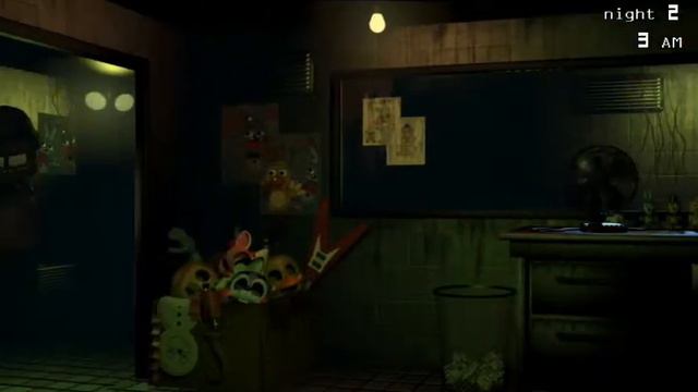 Прохождение игры 5 ночей с Фредди 3 ночь 2 смотреть онлайн
