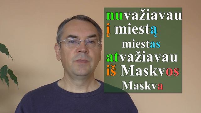ЛИТОВСКИЙ ЯЗЫК - 8 УРОК - ЕХАТЬ - Važiuoti смотреть онлайн