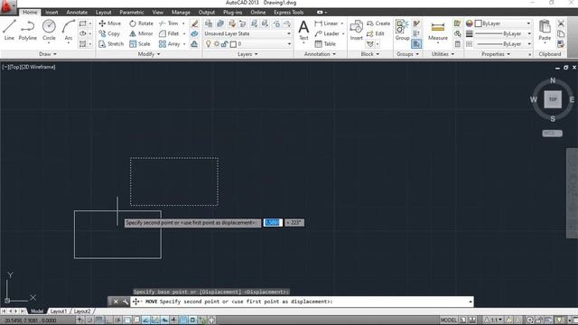 AUTOCAD 2D||Basic tutorial in Bangla: 16 ||Why ortho mode is important for autocad| #autocad смотреть онлайн