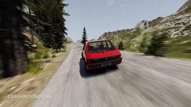 Overconfident Driver Crashes #16 - BeamNG Drive | CrashBoomPunk смотреть онлайн