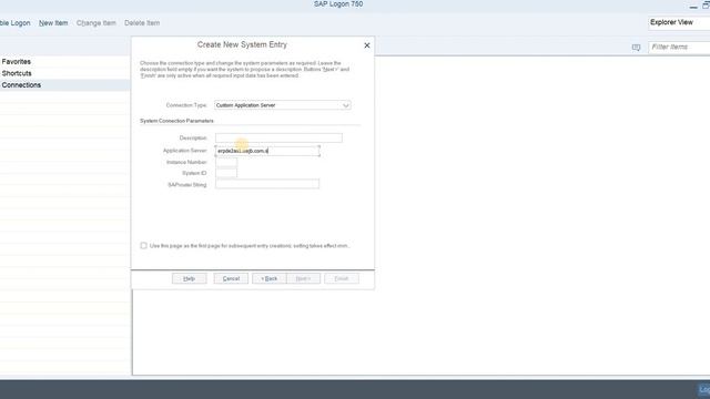 How to create SAP GUI connection to SAP Application Server - Adding a System to SAP GUI смотреть онлайн