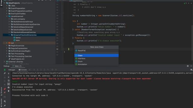 Streams, Files and Directories Full Video | Java Advanced смотреть онлайн