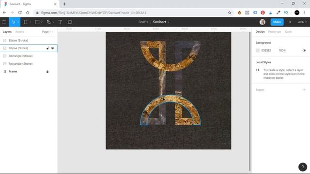 #7 Как нарисовать абстракцию в Figma / How to create abstract illustration смотреть онлайн