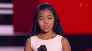 Голос дети 6. Слепые прослушивания. Яна Тен