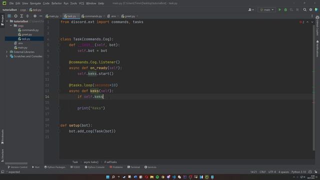 Discord Bot mit Python programmieren | Part 7: Background Tasks | Pycord Tutorial Deutsch смотреть онлайн