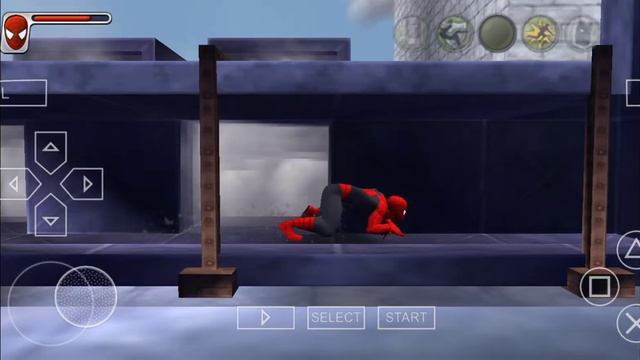 Spider Man WEB OF SHADOWS прохождение часть #1 PSP ANDROID смотреть онлайн