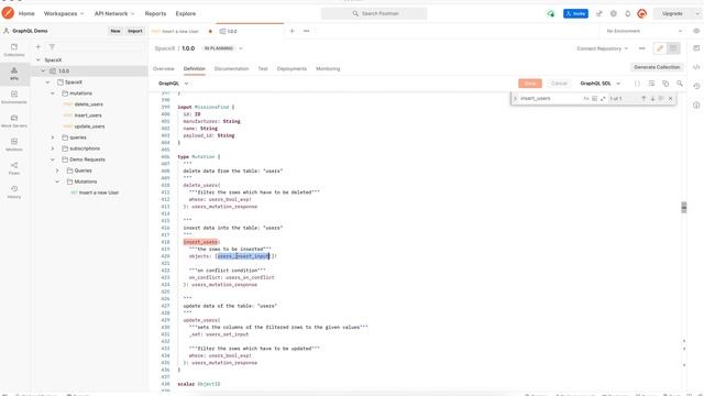 Write a GraphQL Mutation in Postman смотреть онлайн