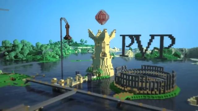 Minecraft Server Vray Render смотреть онлайн