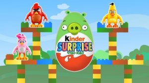 Энгри бердс. Киндер сюрпризы. Лего. Воздушные шарики. Angry birds. Lego. Kinder Surpise