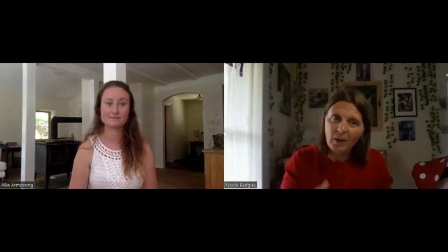 Mushroom Medicine Oracle Deck chat with Creator, Nicole Lynn and Host, Allie Armstrong смотреть онлайн