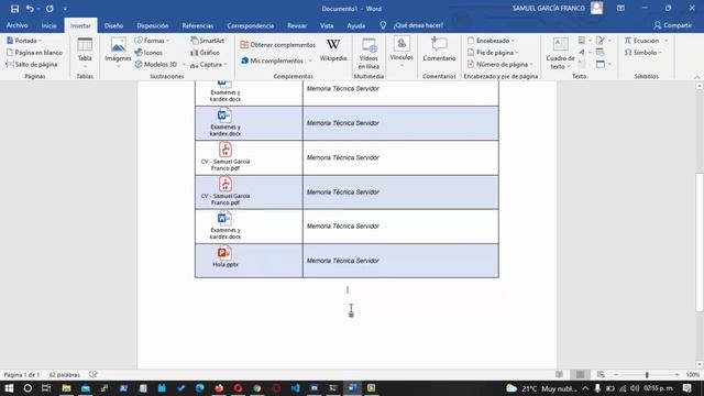 Insertar objetos en archivos de Word | Agrega PDF, Excel, Word etc. смотреть онлайн