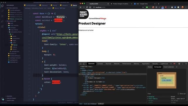 De WordPress a React usando Frontity 06: Añadiendo estilos y CSS смотреть онлайн