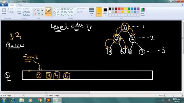 Level Order Traversal of a Binary Tree | 07 | Shivaya's Tree Series смотреть онлайн