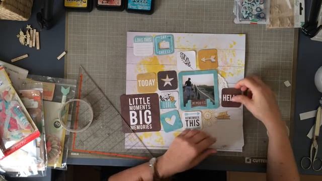 Scrapbooking process 03 - Little moments, big memories смотреть онлайн