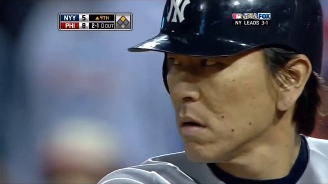 Hideki Matsui 2009 World Series MVP Highlights смотреть онлайн