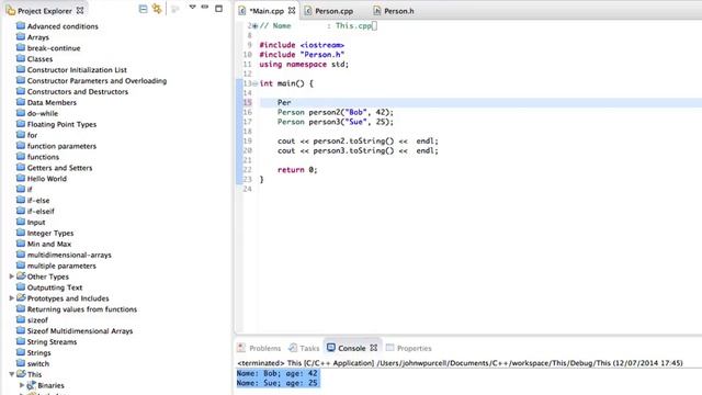 C++Tutorial for Beginners 36 - Constructor Initialization Lists смотреть онлайн