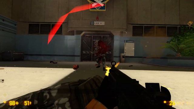Black Mesa - Questionable ethics - Lobby ambush смотреть онлайн