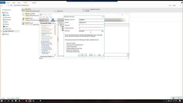 One Or More Backup Exec Service Has Failed To Start, BEUtility Veritas Backup Exec Tutorial-1 смотреть онлайн