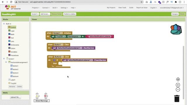 How To Create App To Read Deleted Whatsapp Messages in MIT App Inventor 2 смотреть онлайн