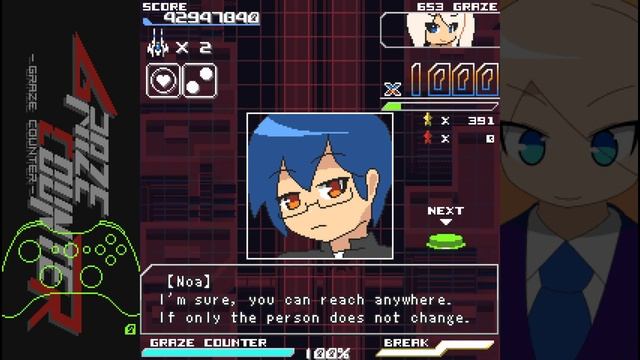 FASTER IS BETTER | Let's Play: Graze Counter смотреть онлайн