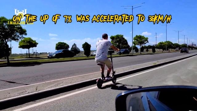 GT M4PRO 17Ah, 48V 500W Scooter detailed overview @T.M.PhotoWorld смотреть онлайн