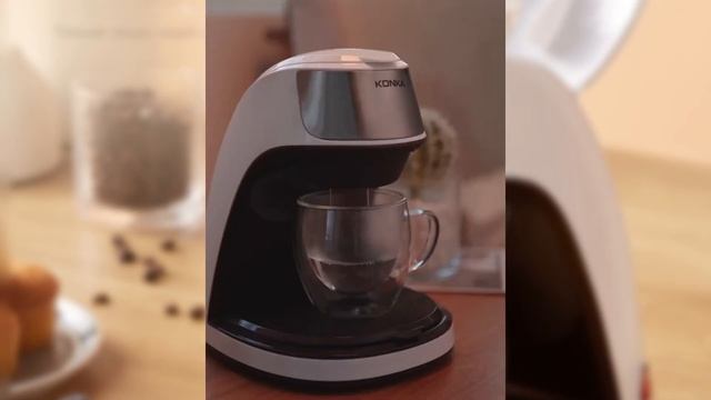 KONKA COFFEE MAKER  ALAT KOPI   KCF CS2WE