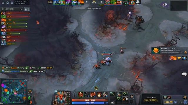 [RU] Alliance vs Aggressive Mode, Game 1, StarLadder ImbaTV Dota 2 Minor Season 3 Europe Qualifier смотреть онлайн