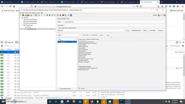 Writing Scripts in Jmeter using Network Tab смотреть онлайн