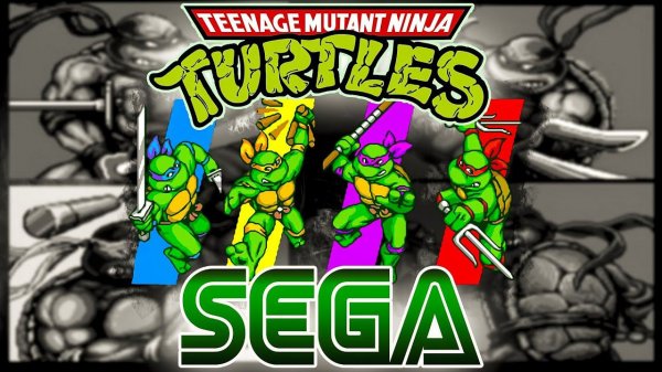 Teenage Mutant Ninja Turtles The Hyperstone Heist RUS SEGA Прохождение в коопе с NRC