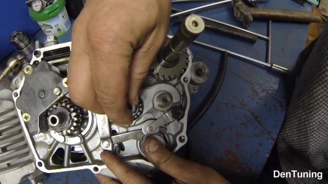 Разборка двигателя питбайка YX-1(180cc)