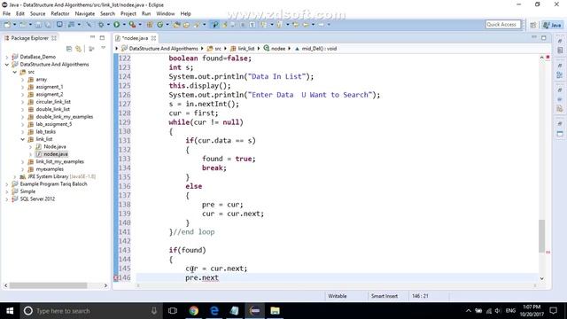 7.Delete Node From Mid of The List смотреть онлайн