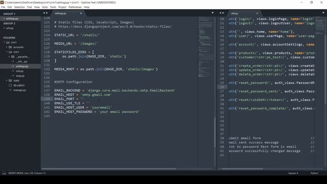 Password Reset Email | Django (3.0) Crash Course Tutorials (pt 20) смотреть онлайн