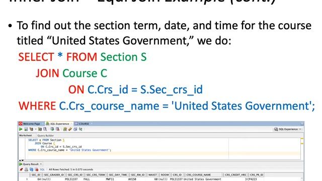 Video Module 12 2 1 SQL DQL INNER JOIN смотреть онлайн