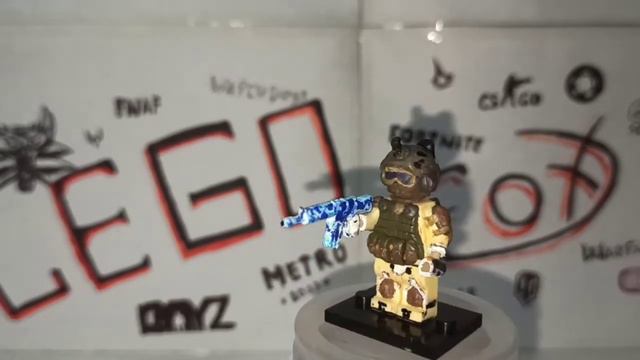 LEGO Warface скин Фантом и M16 "Стужа" (кастом) смотреть онлайн