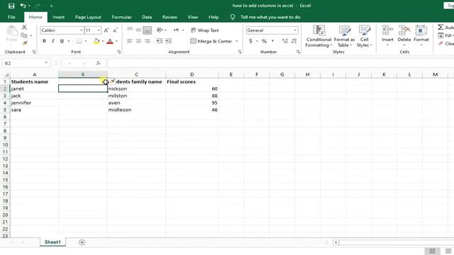 How to Add Columns in Excel смотреть онлайн