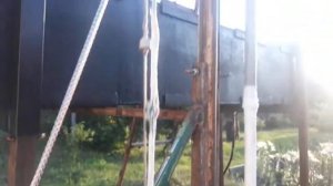 Bomba de soga /Веревочный насос для колодца.