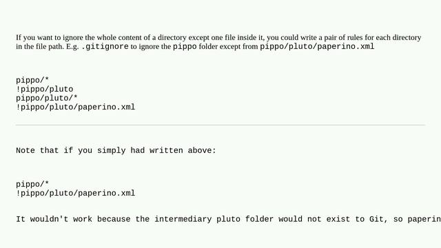 Make .gitignore ignore everything except a few files смотреть онлайн