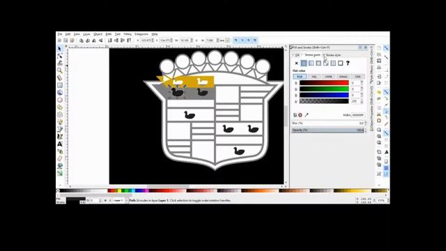 Trapping colors for vinyl cutting and/or Printing смотреть онлайн