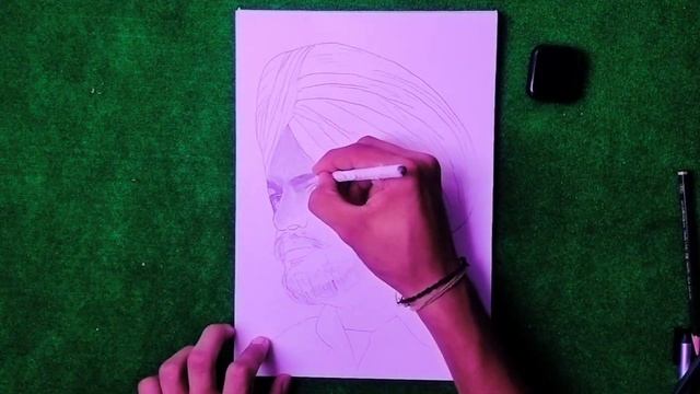 Sketch of @SidhuMooseWalaOfficial|| Legend Never Die || Deep Arts смотреть онлайн