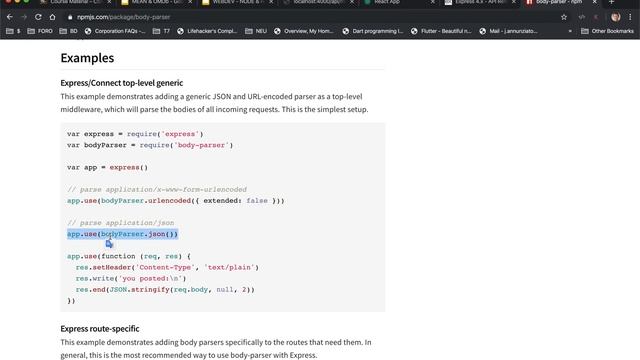Integrating React with Node 12 смотреть онлайн