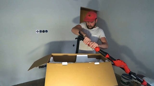 Обзор Шлифмашины для стен и потолков WORTEX DG 2260 в кор. со штангой смотреть онлайн