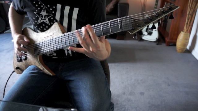 Claas Guitars - Leviathan - Custom 27" Baritone 7 String - AxeFX2 Death Metal Djent смотреть онлайн
