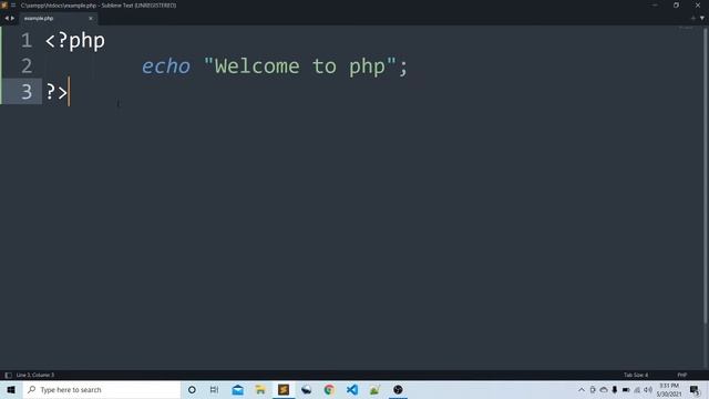 How to create and execute php in Hindi | 02| PHP Tutorial for Beginners смотреть онлайн