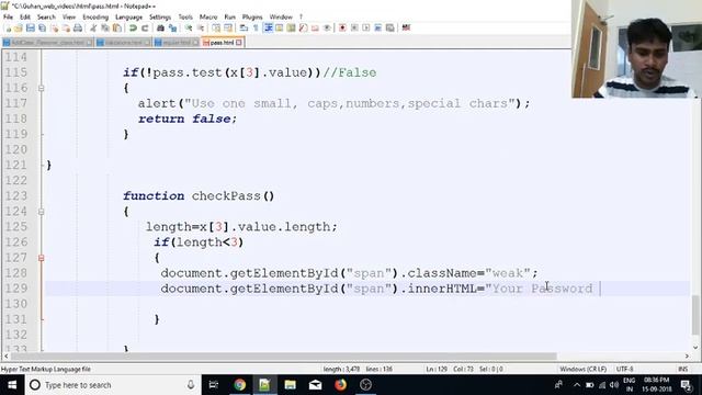 JavaScript in Tamil | By Guhan Ganesan | Password Checker | Java Training in Chennai | Payilagam смотреть онлайн
