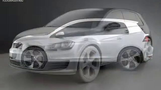 3D Model Volkswagen Golf 5door GTI 2014 - 3D Model at 3DExport.com смотреть онлайн