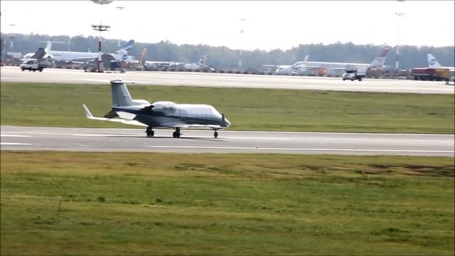 ES-LVC Learjet 60 / Взлёт во Внуково (VKO/UUWW) смотреть онлайн