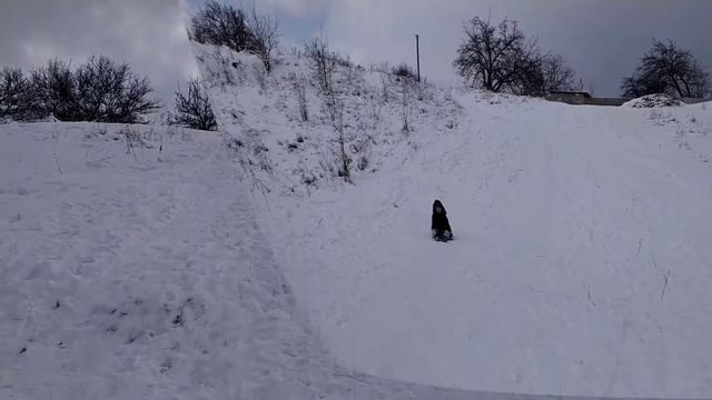 Катание на горке (директорская версия)