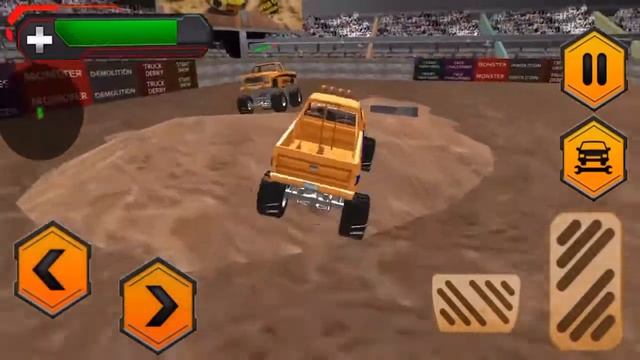 Monster truck Demolition Derby #1 - car racing games 2019 - driving games for kids смотреть онлайн